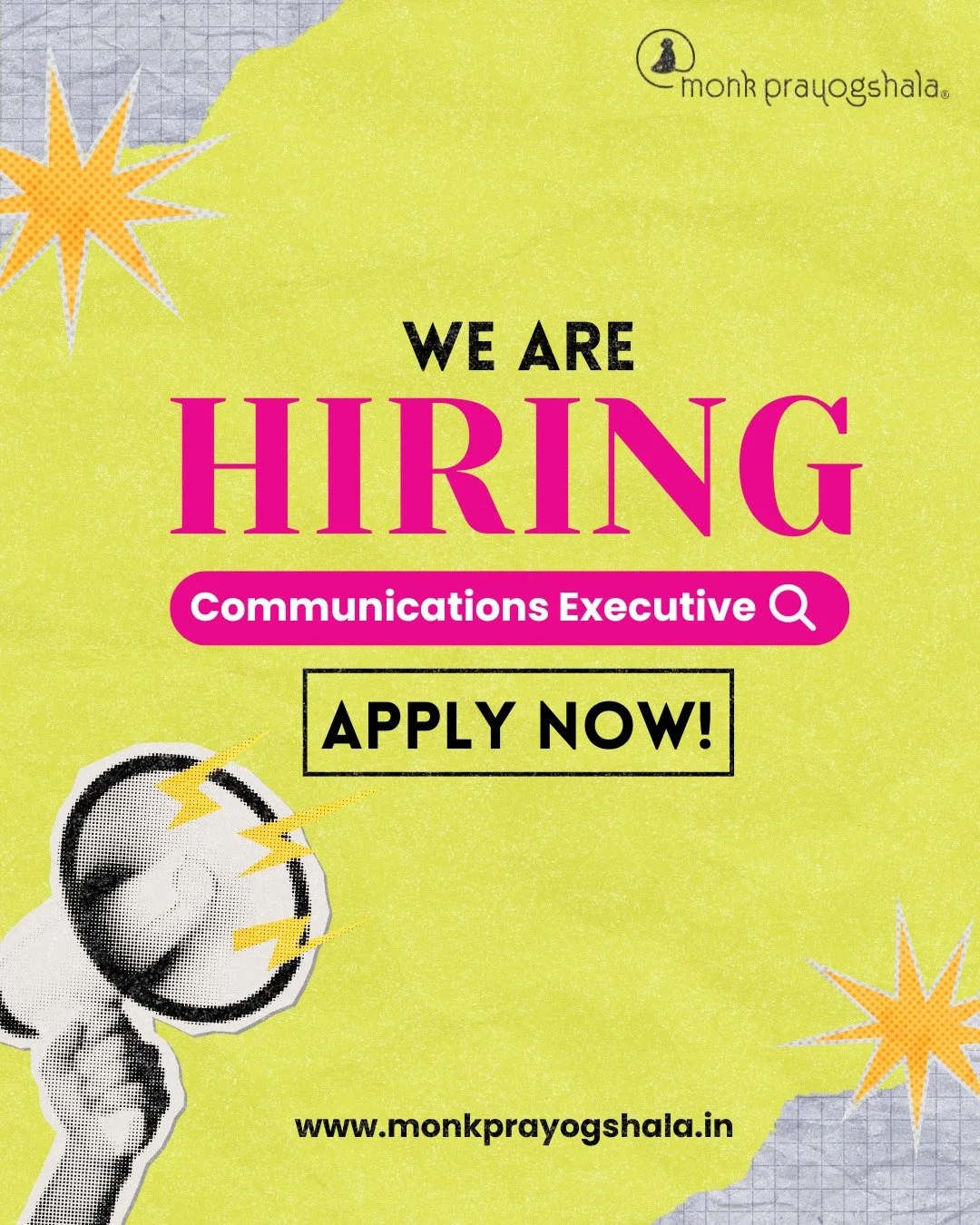 We're hiring! Looking to recruit a proactive #communications executive to manage our social media and #research dissemination and help amplify our work to a wider audience.

Apply now, through the link in bio!

#jobalert #internships #workfromhome