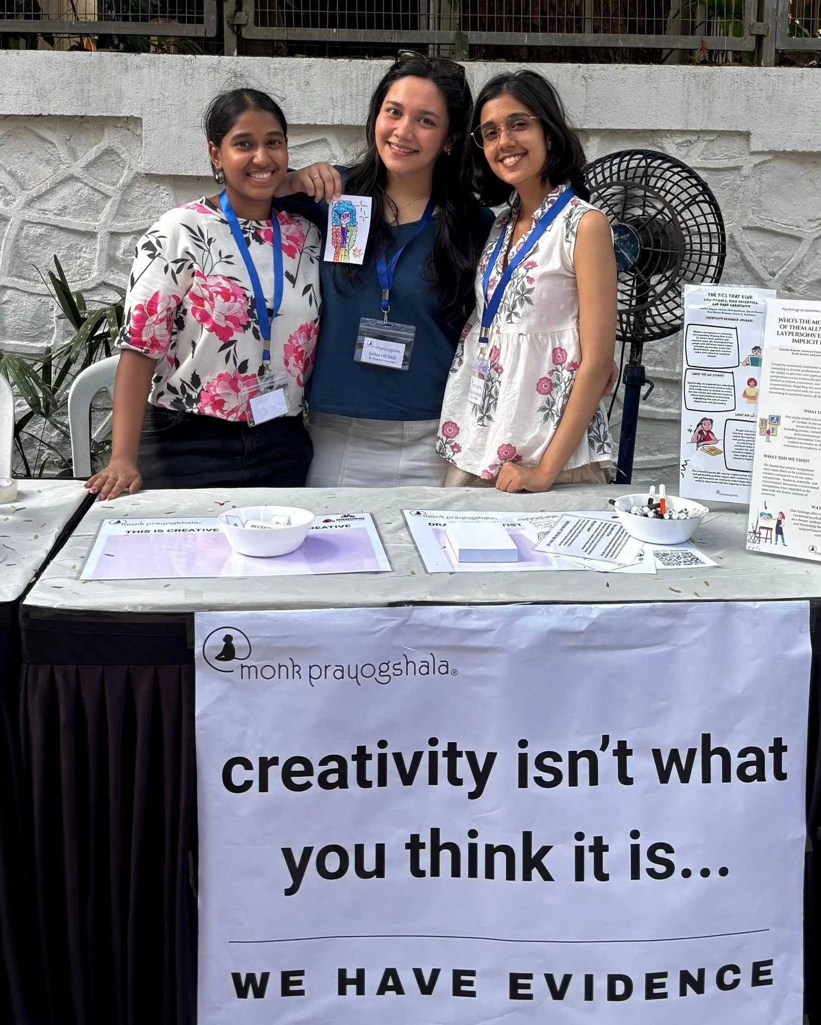 Creativity, curiosity &amp; community 💙✨

Monk Prayogshala joined the closing celebration of the Mumbai Arts &amp; Health Festival 2026 at St. Stephen&rsquo;s Steps, Bandra on 10th May 2026 with interactive games and conversations around creativity,