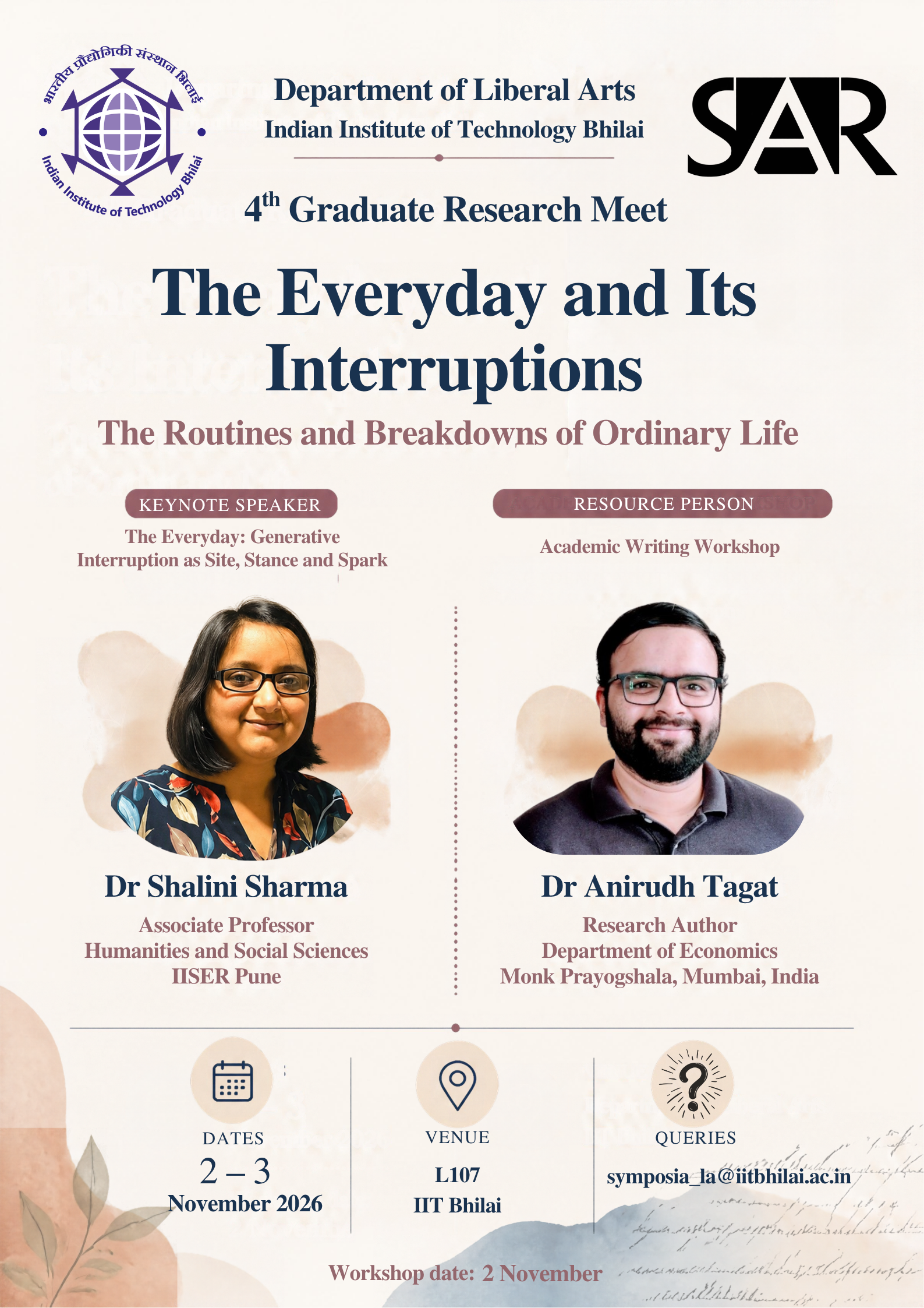 The Everyday and Its Interruptions- The Routines and Breakdowns of Ordinary Life