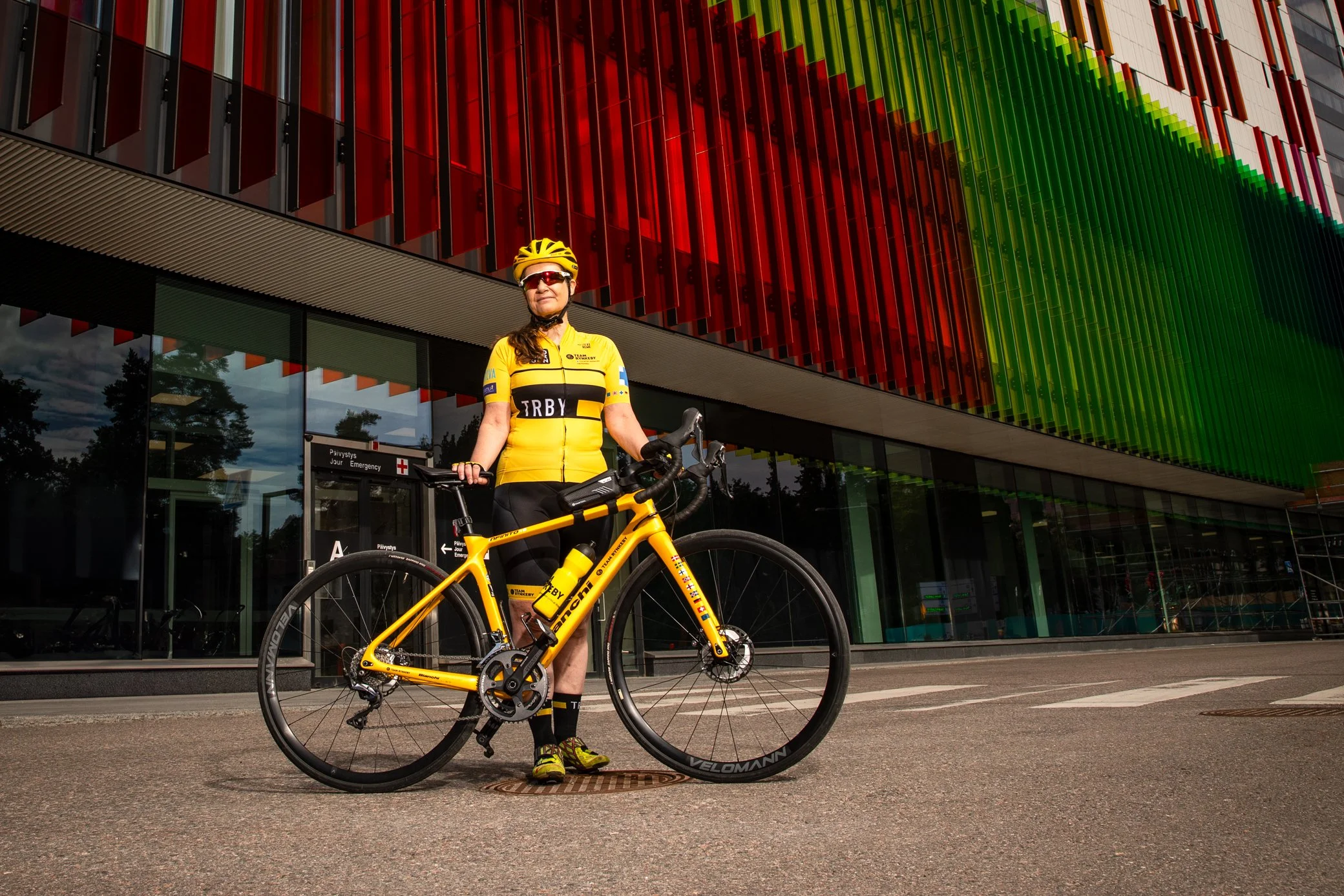 Lea from Team Rynkeby / Fillarilehti