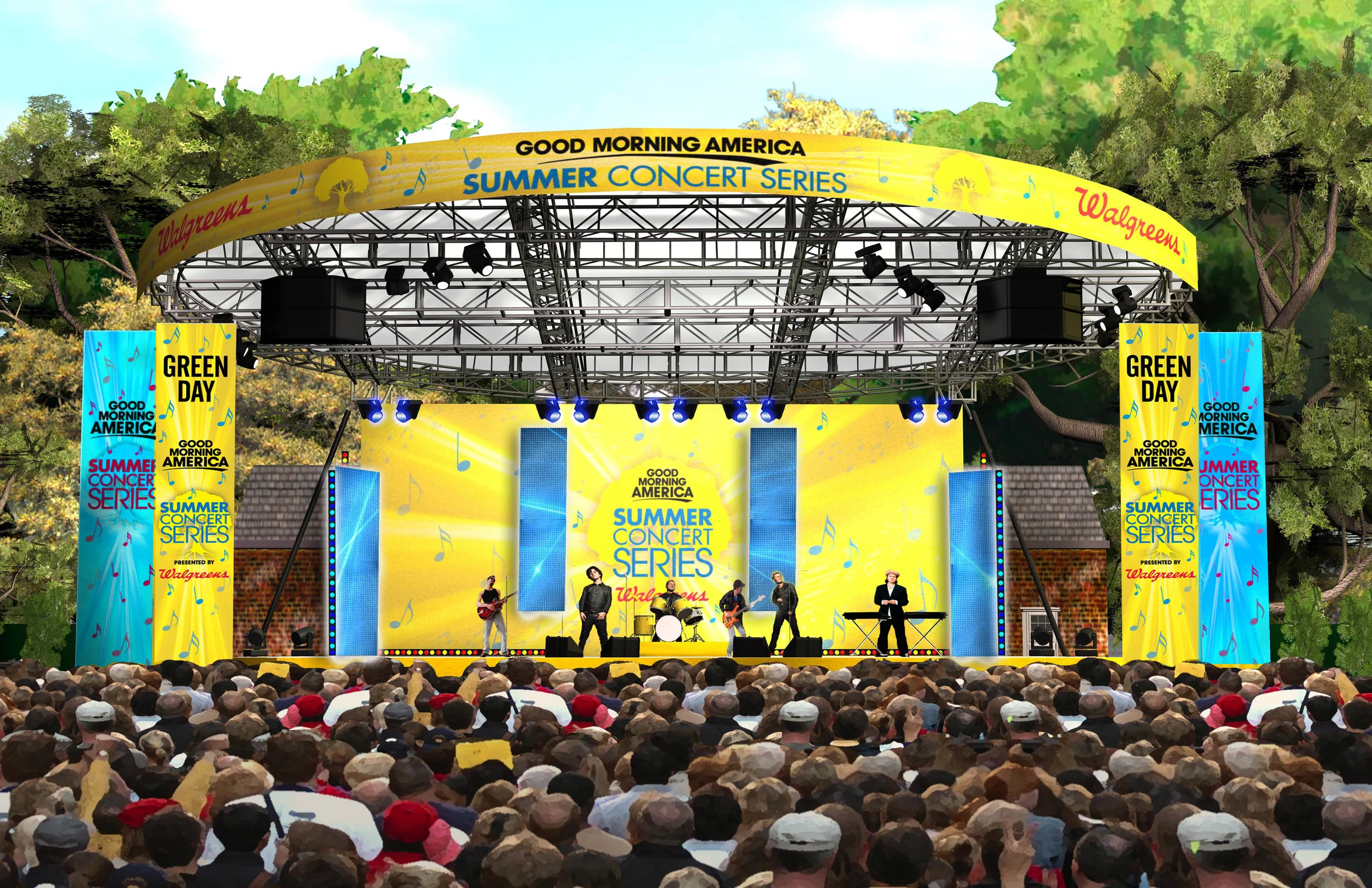 Summer Concert Series Rendering