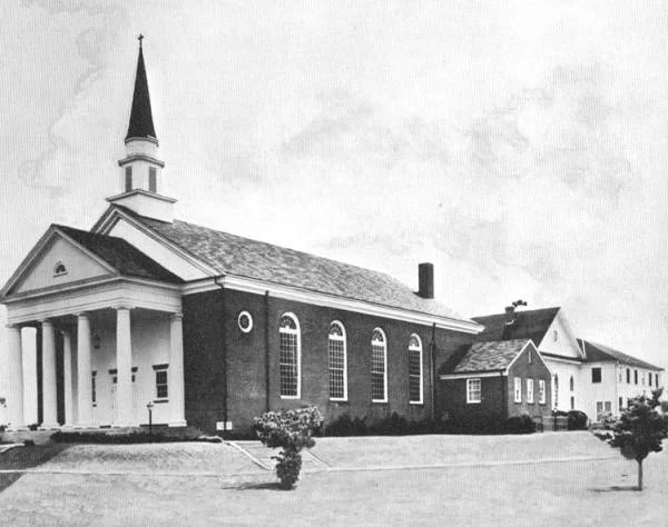 Sanctuary addition erected in 1961