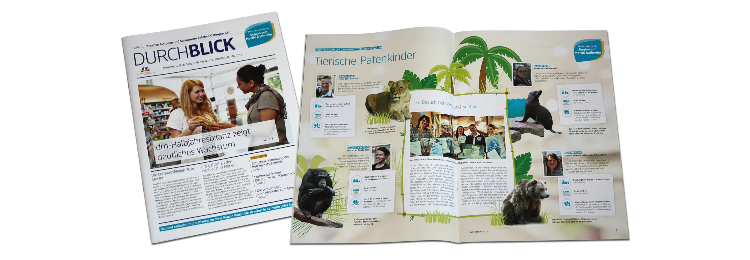 DURCHBLICK Mai: Tierische Patenkinder