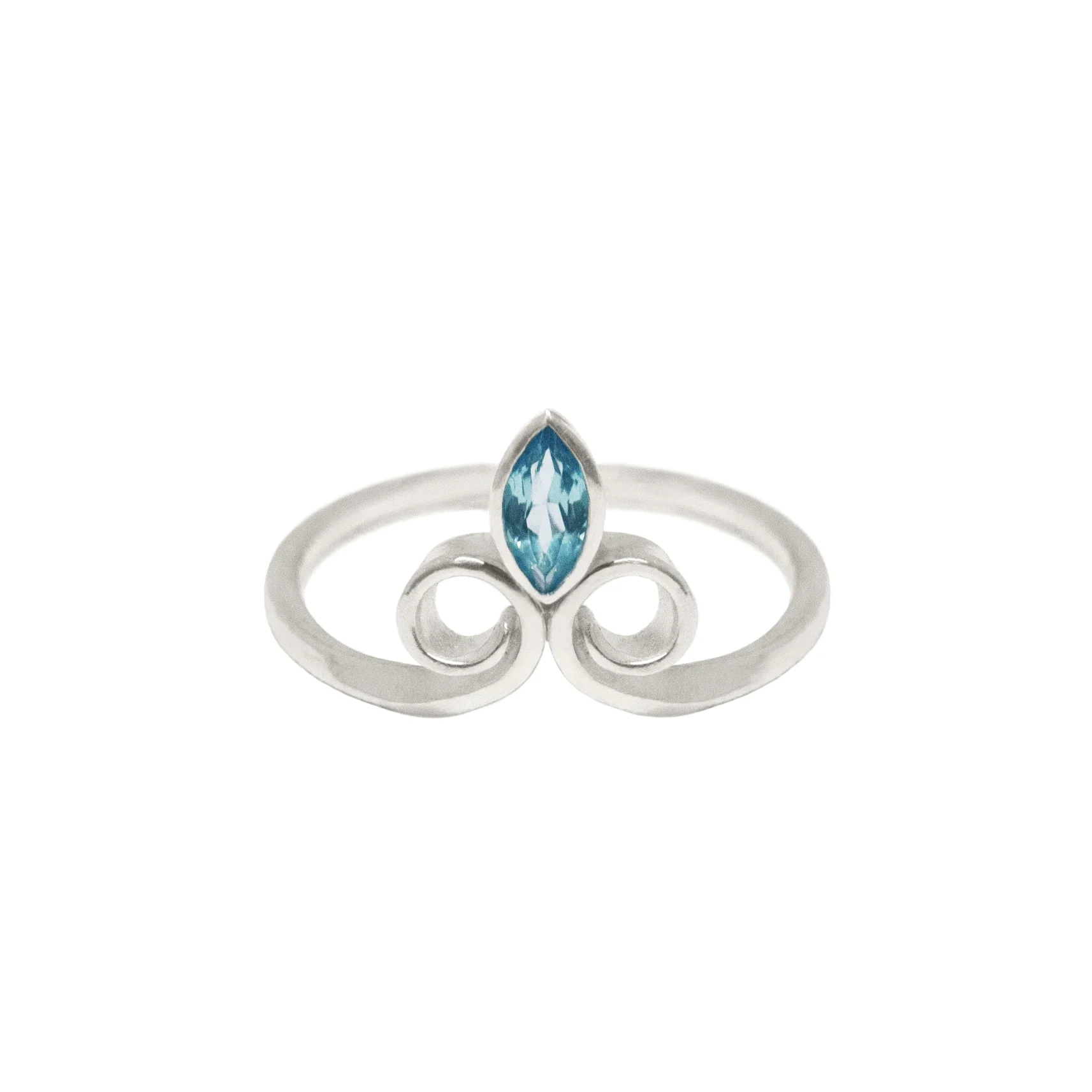 Anthemion Swiss Topaz Ring