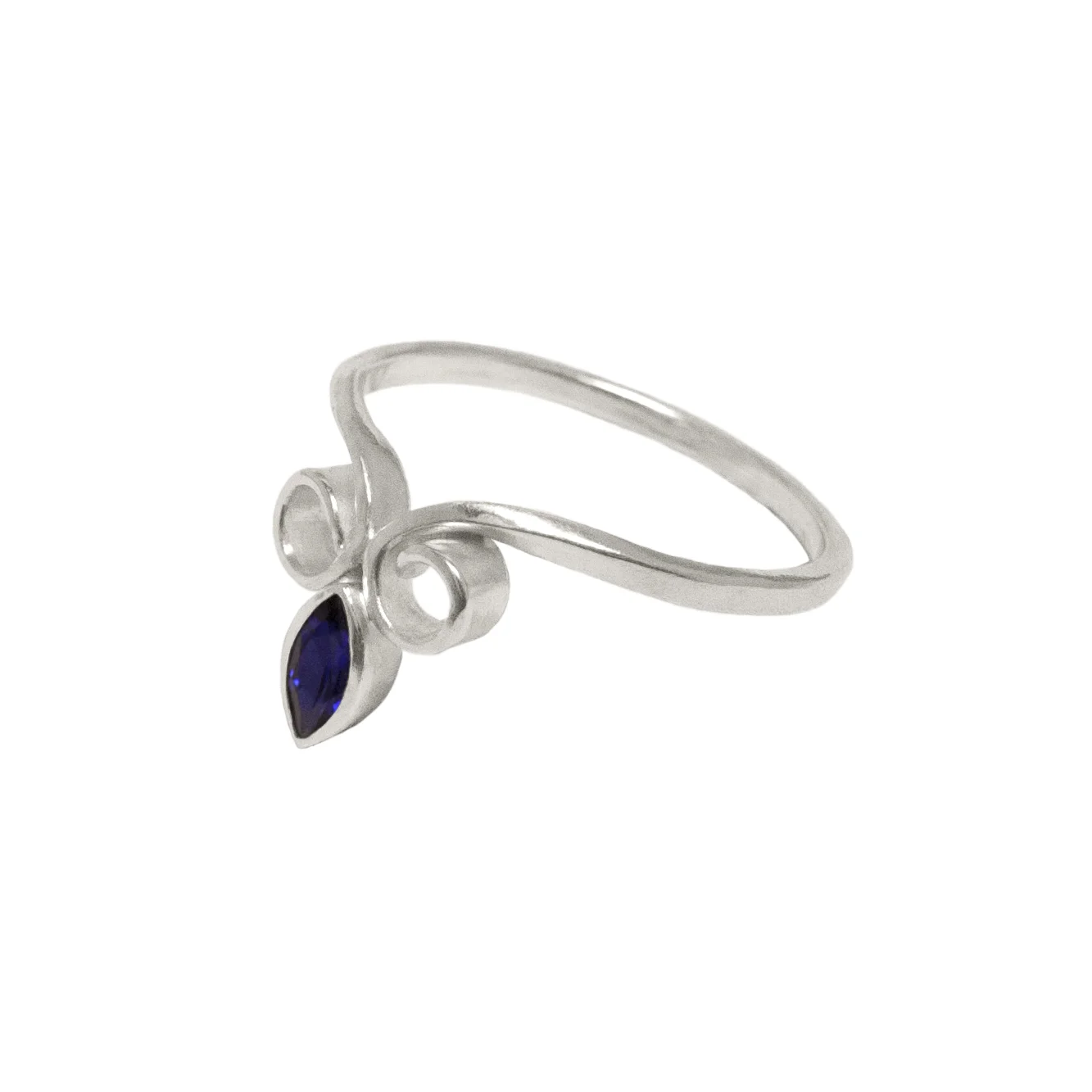 Anthemion Sapphire Ring
