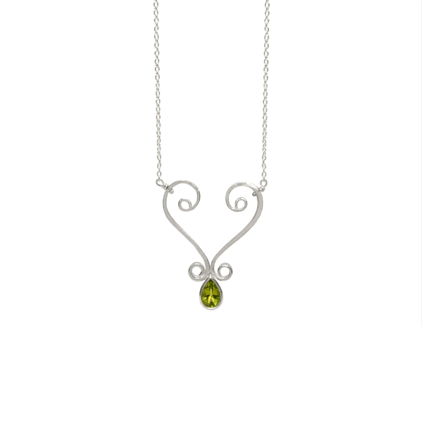 Anthemion Peridot Necklace