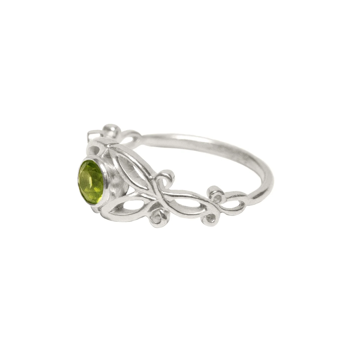 Arabesque Peridot Ring