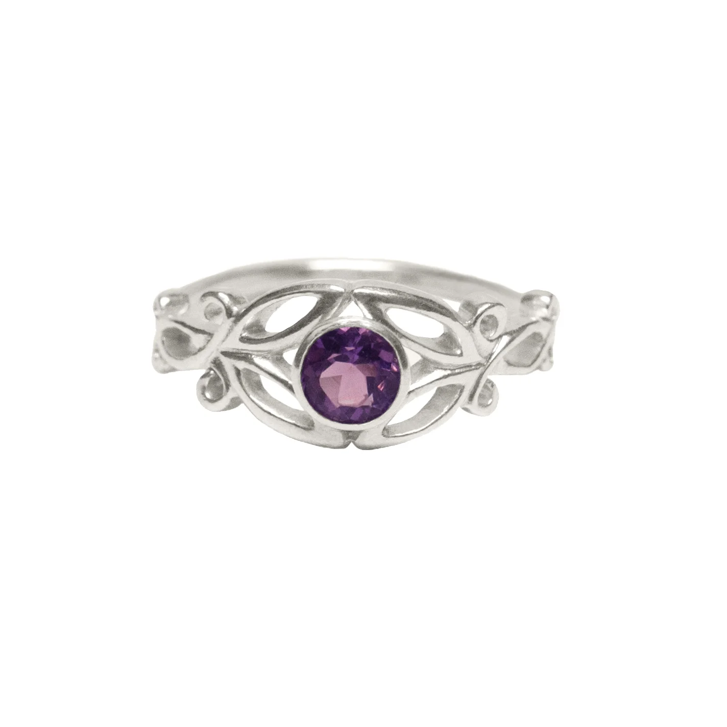 Arabesque Amethyst Ring