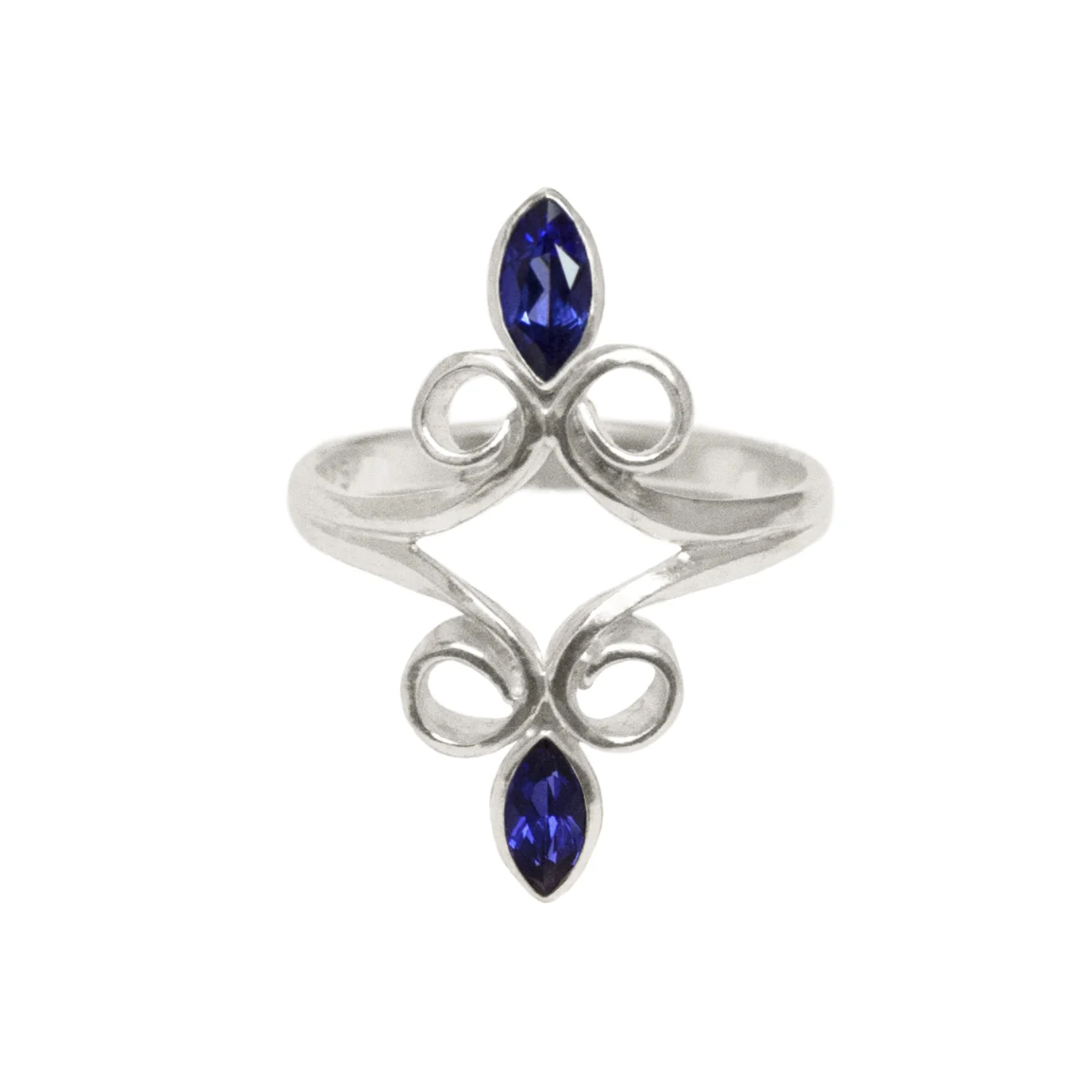 Anthemion Sapphire Statement Ring