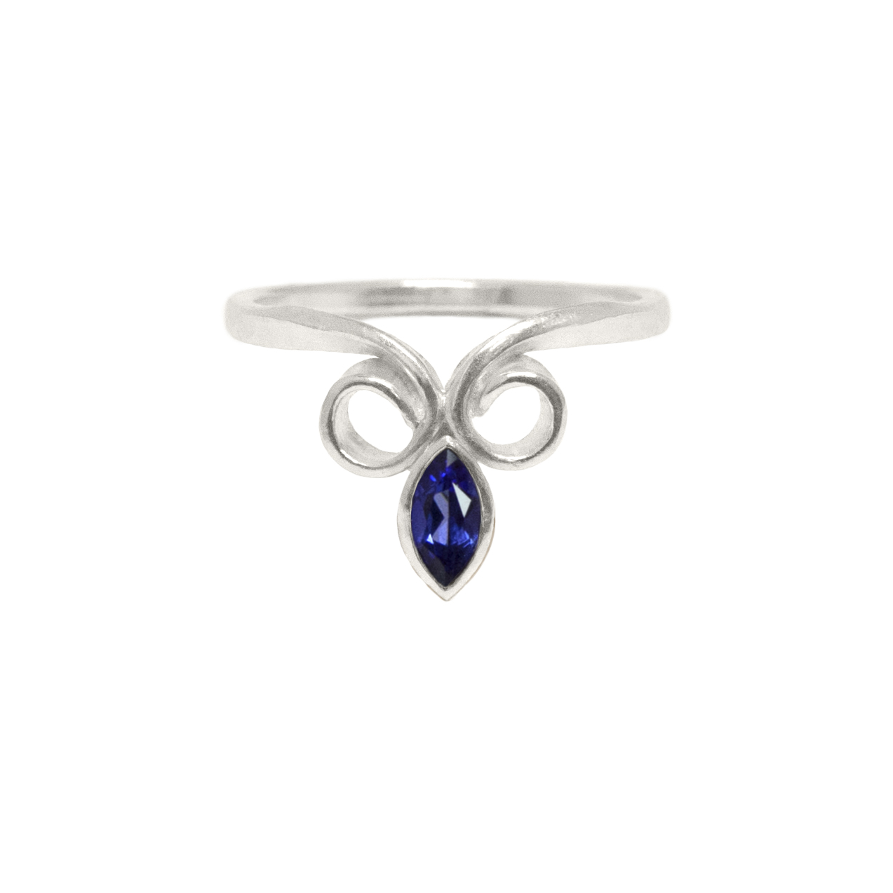 Anthemion Sapphire Ring