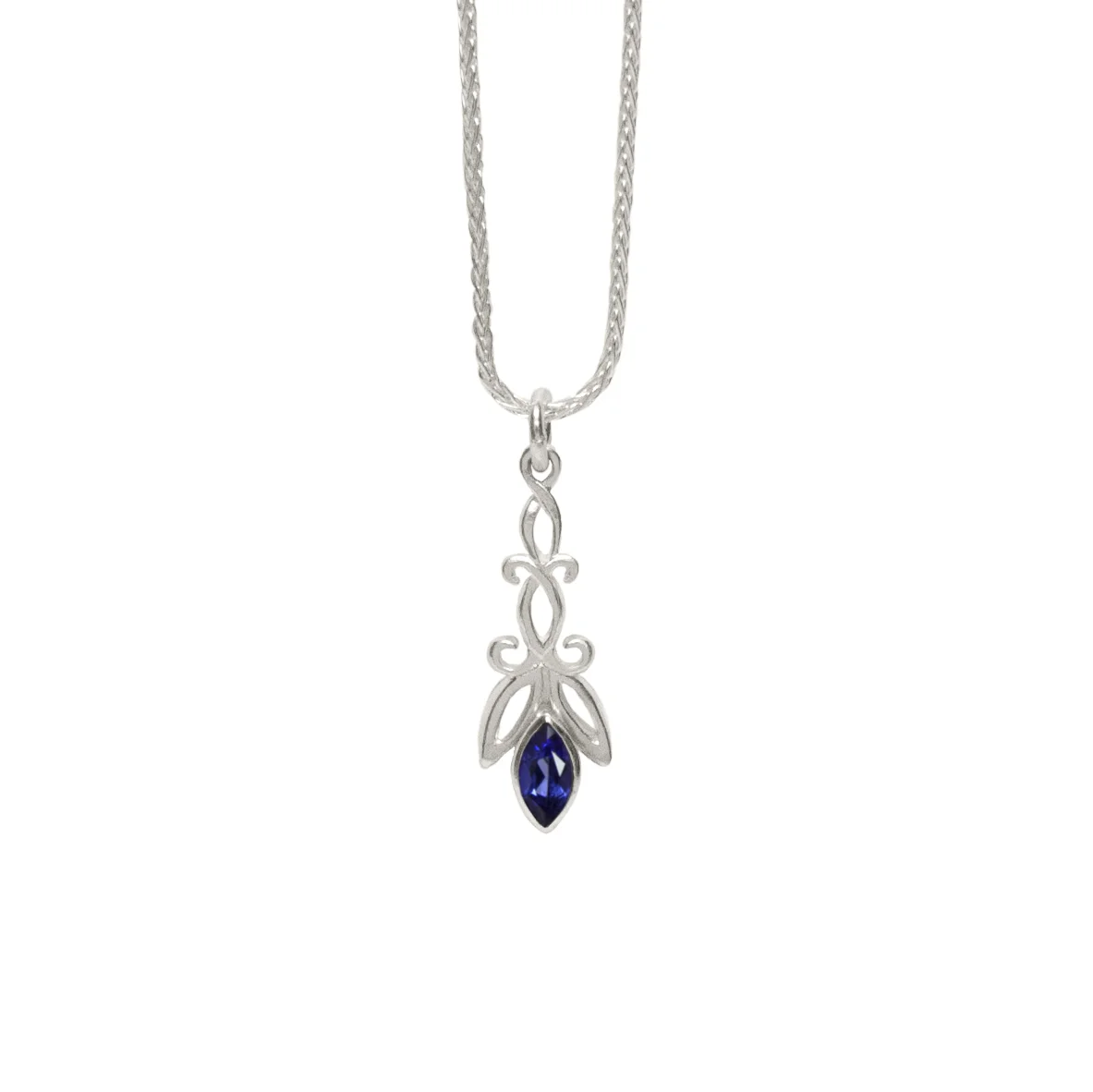 Arabesque Sapphire Necklace