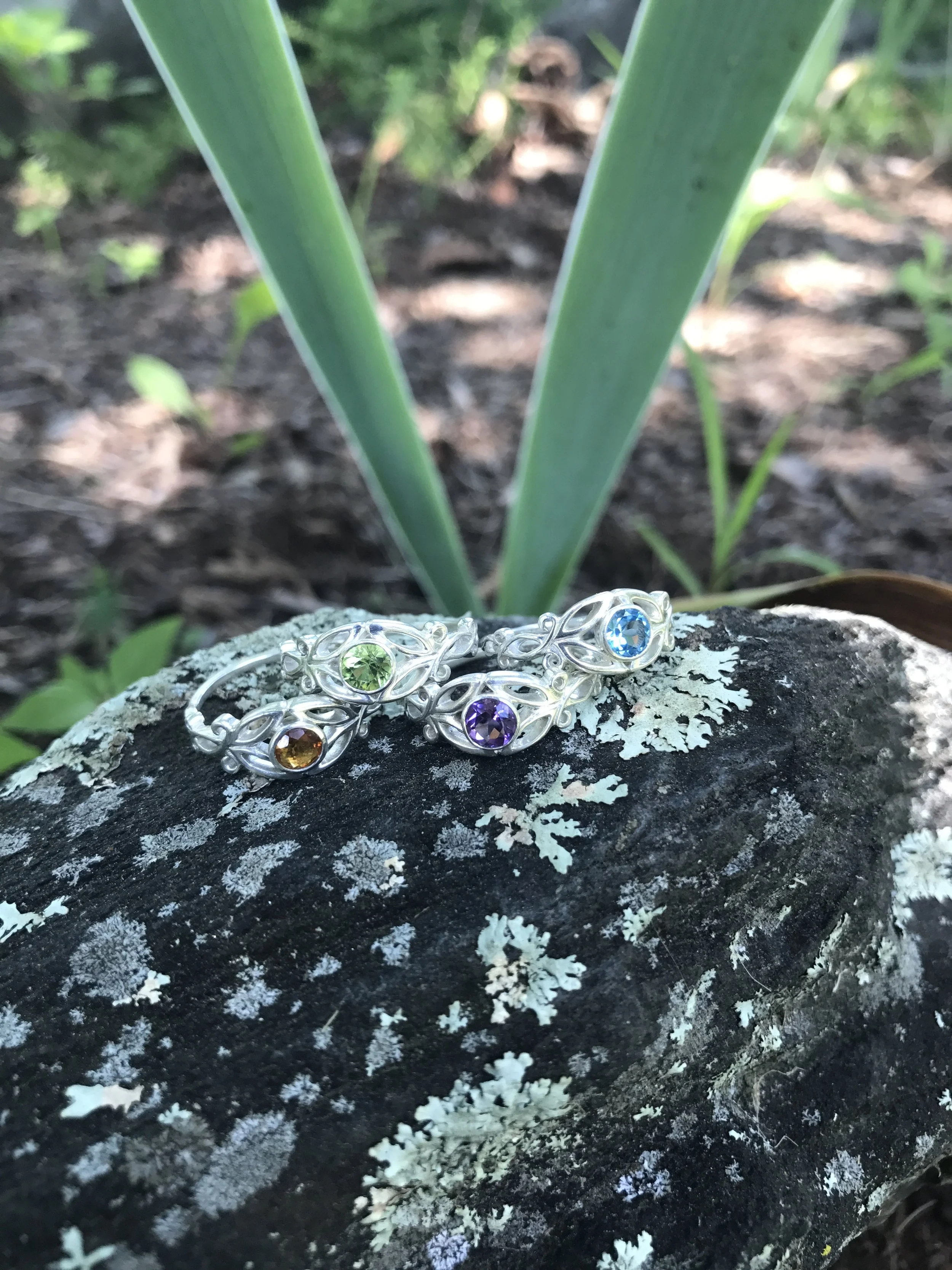 Arabesque Citrine Ring