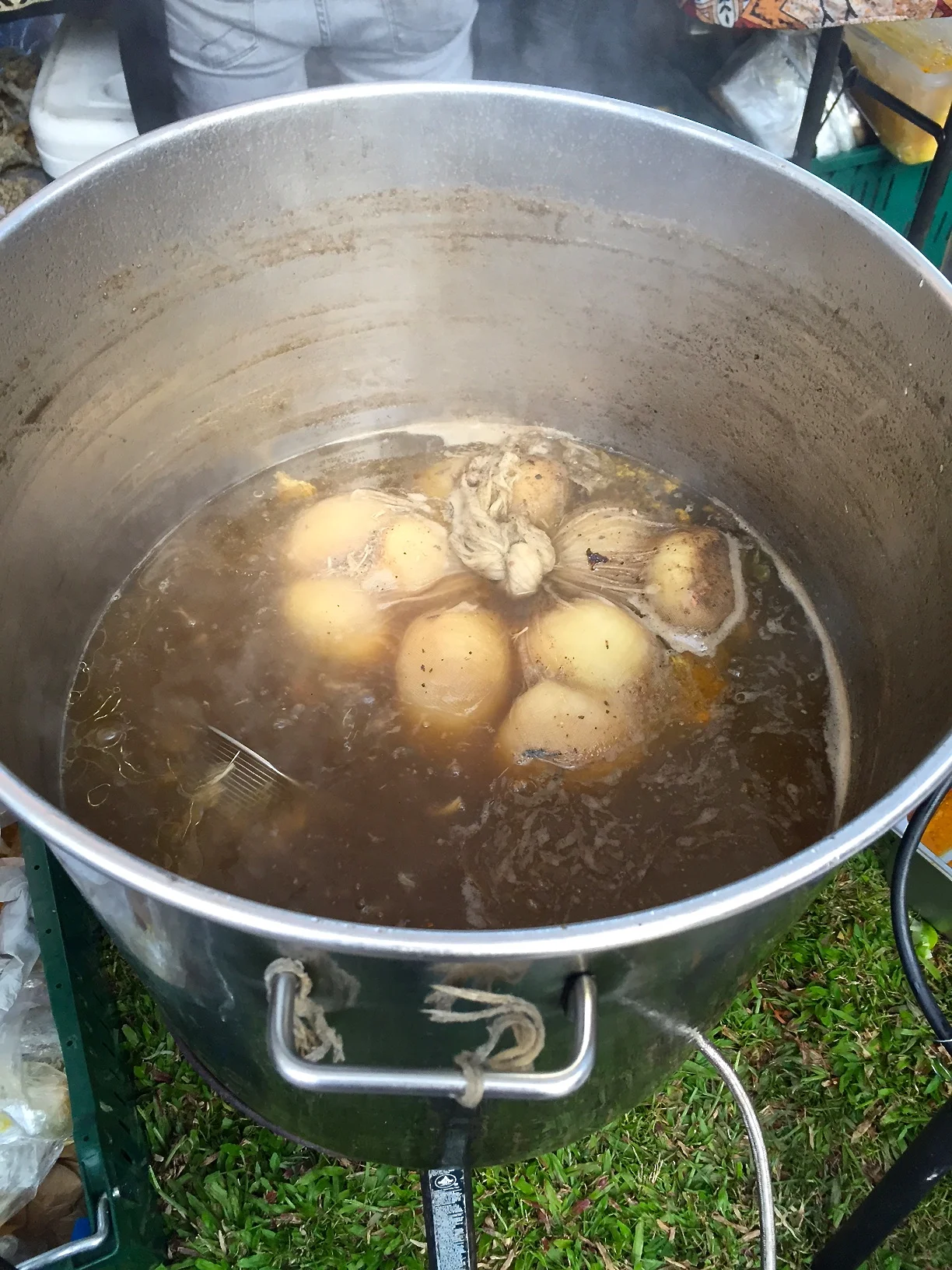 I could watch them boil this Pho broth all day! The one and only 'Pig and the Lady'.