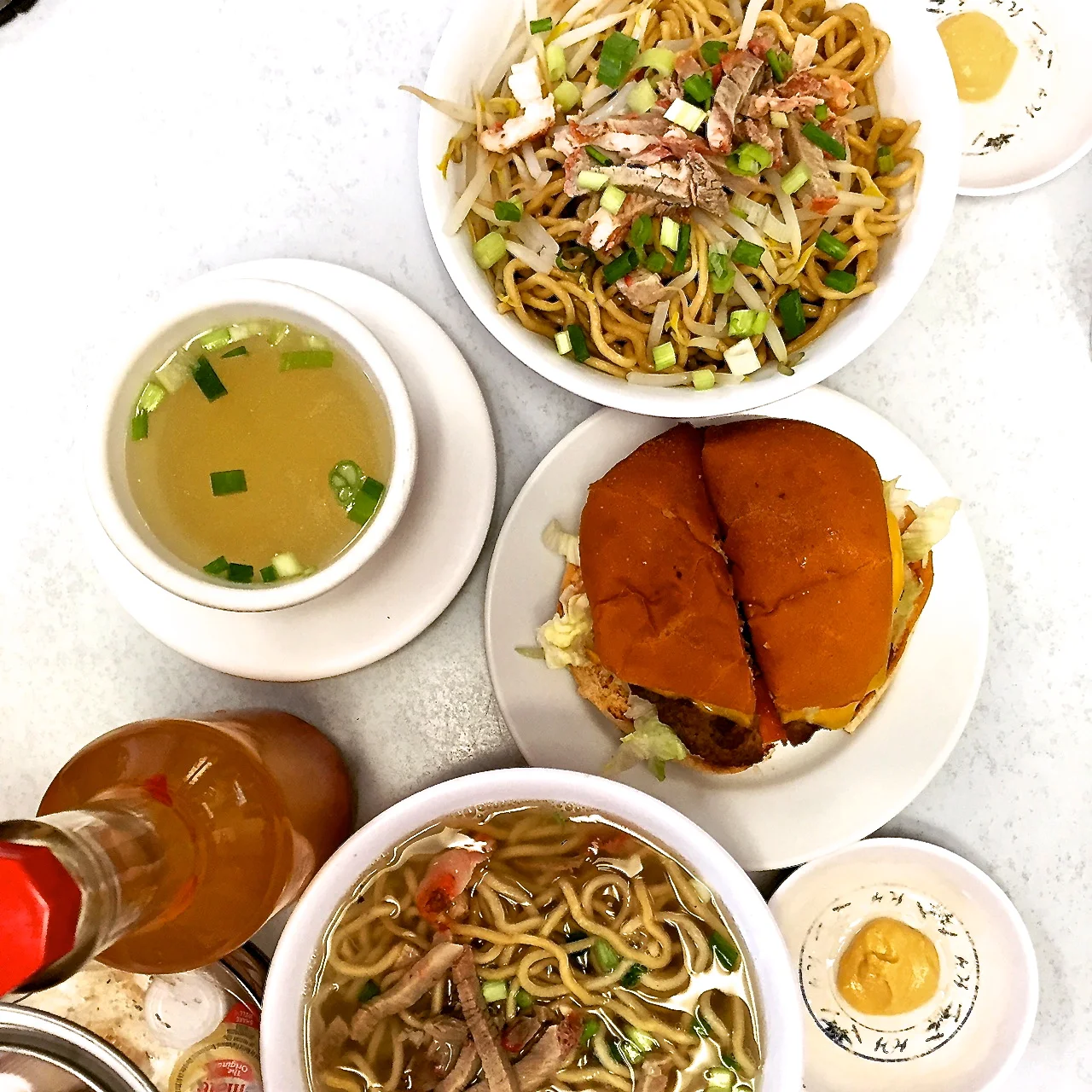 Best Saimin noodles (Hawaiian ramen) at ' Sam Sotos' -Maui! 