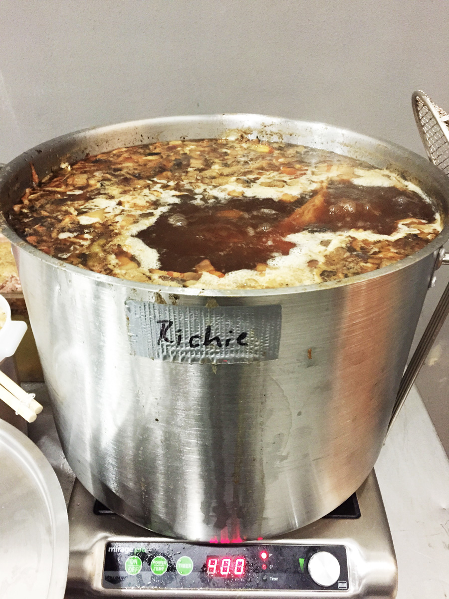 Richie Nakano's broth-looks pretty insane if you ask me!