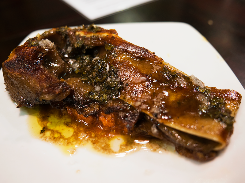 Crispy pig ears at Borda Berri, San Sebastián