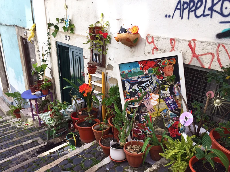 The streets of Lisboa