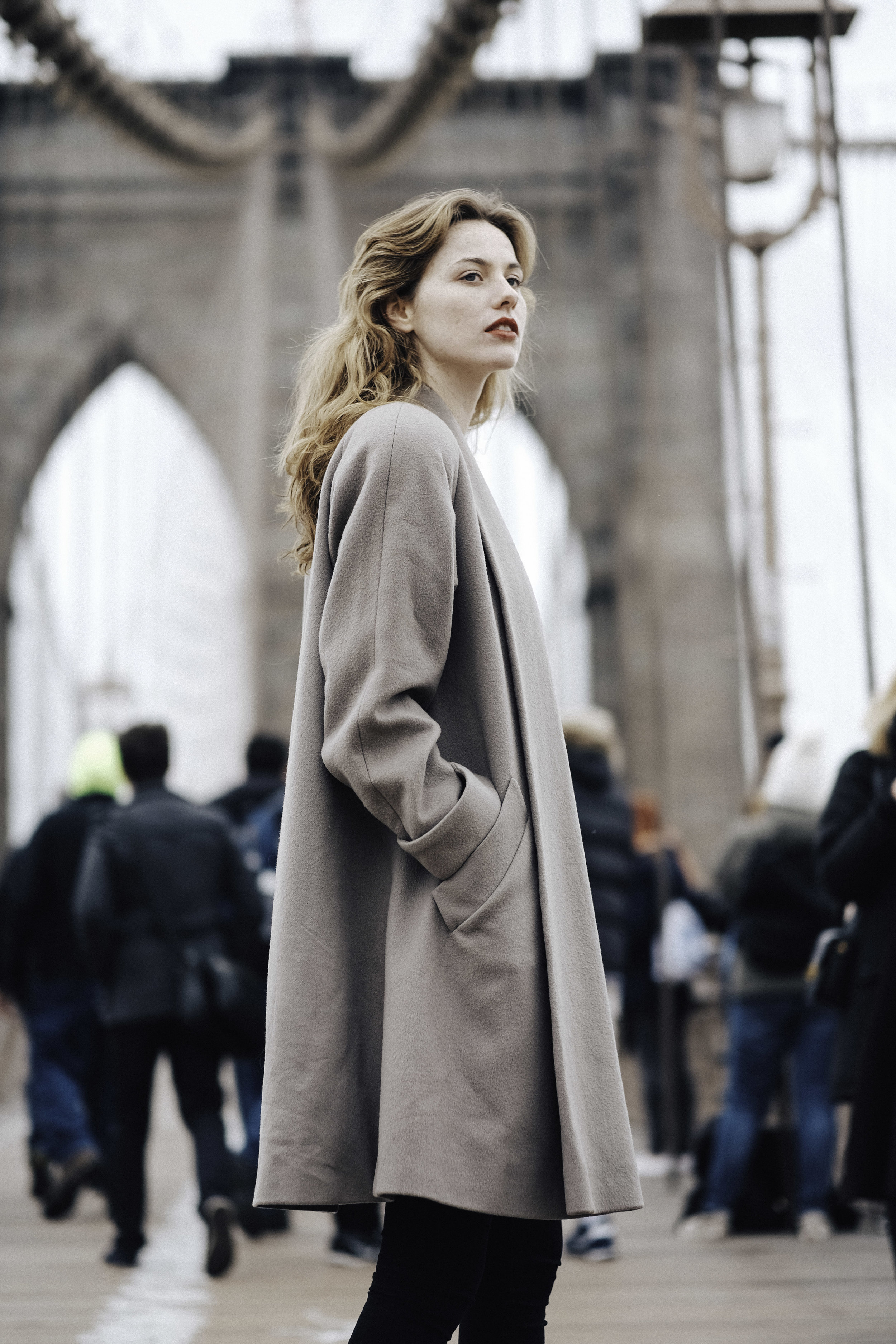 One thing that always surprises me about her is how she can have such a subtle demeanor but demands such a force. 
