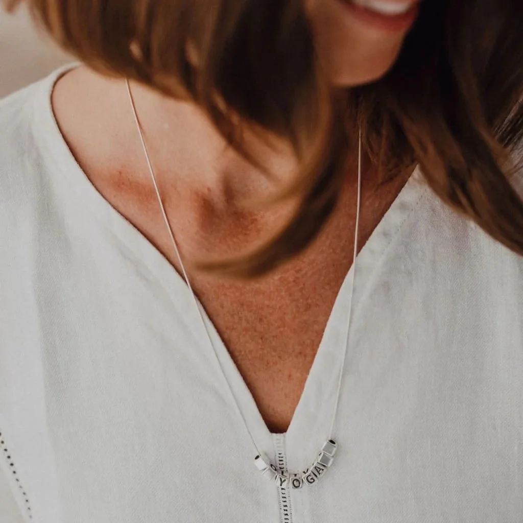 Love Yoga Strength Softness Necklace