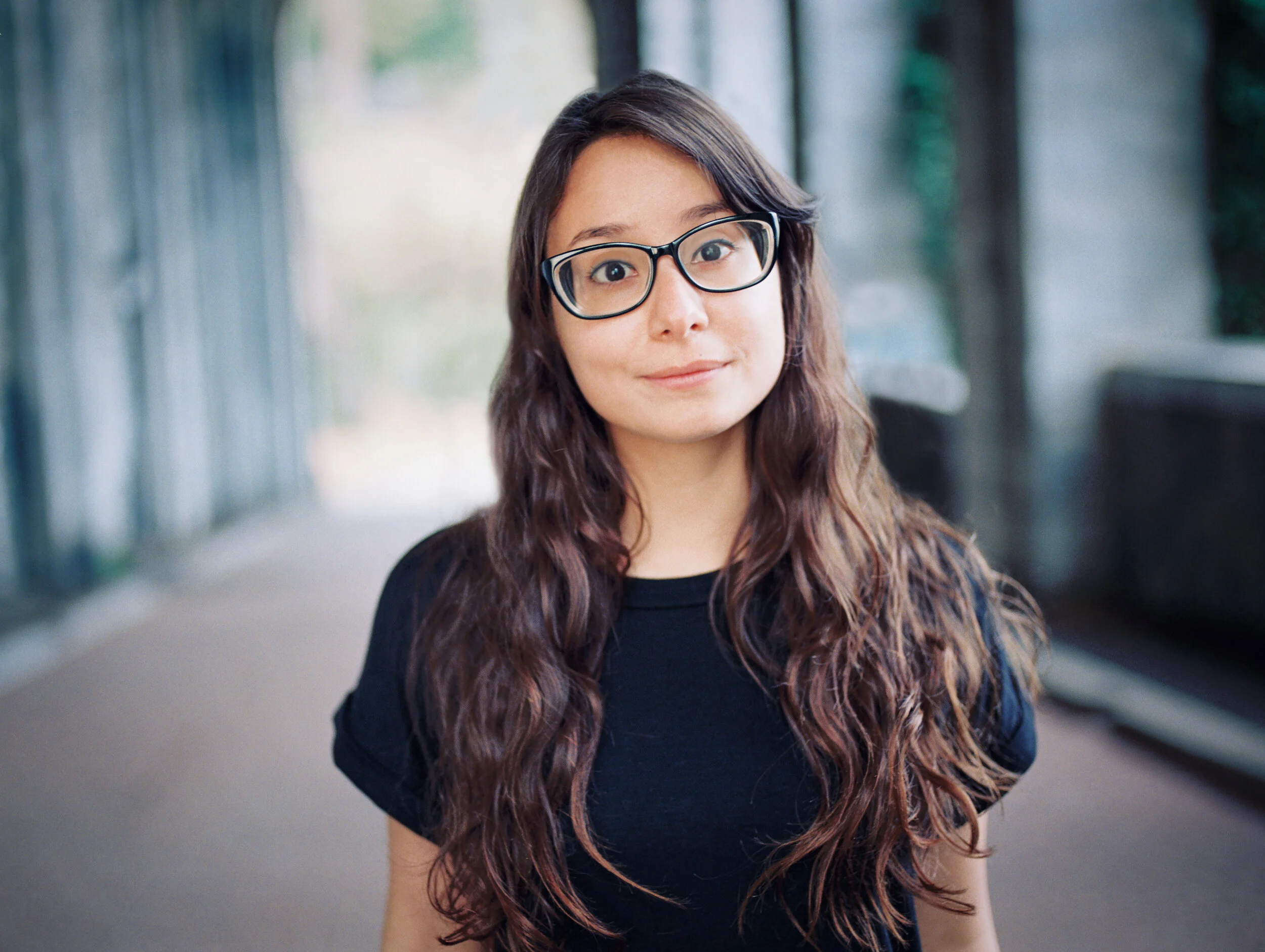 Actress headshot in New York.