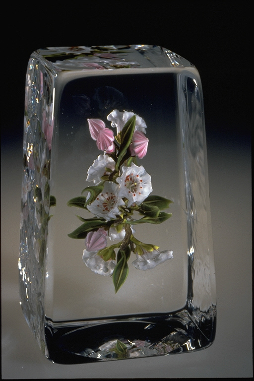 Mountain Laurel Botanical , 1994, H. 5.0 x L. 2.25 x W.2.75 inches