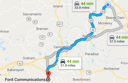 Ford Communications — Ohio County