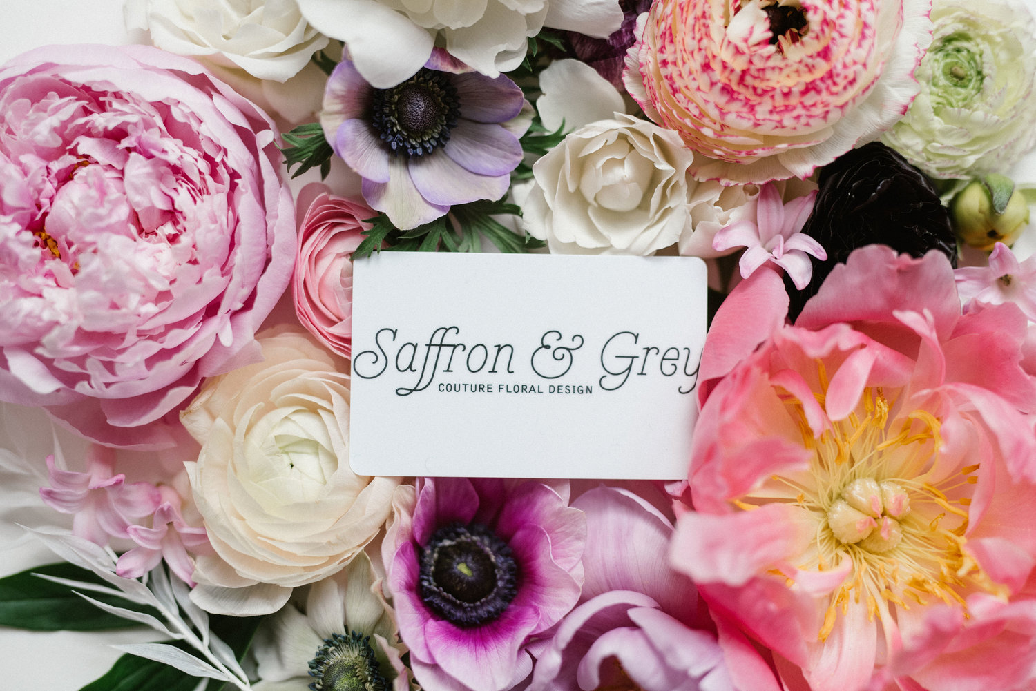 Blush Boutonniere/Pin-on Corsage — Saffron & Grey, Couture Floral Design