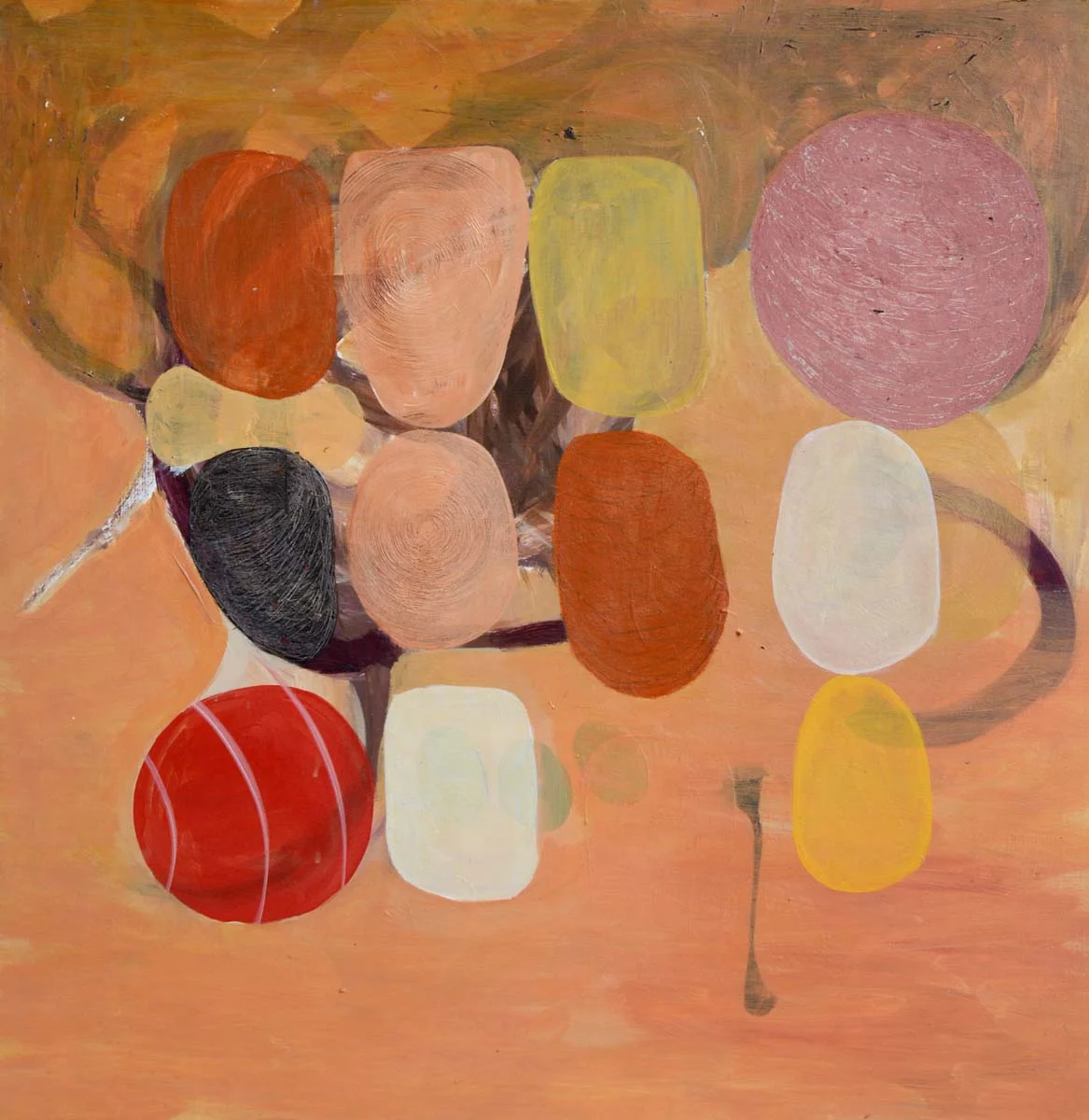 We Are , Acrylic on Baltic Birch, 30" x 30"