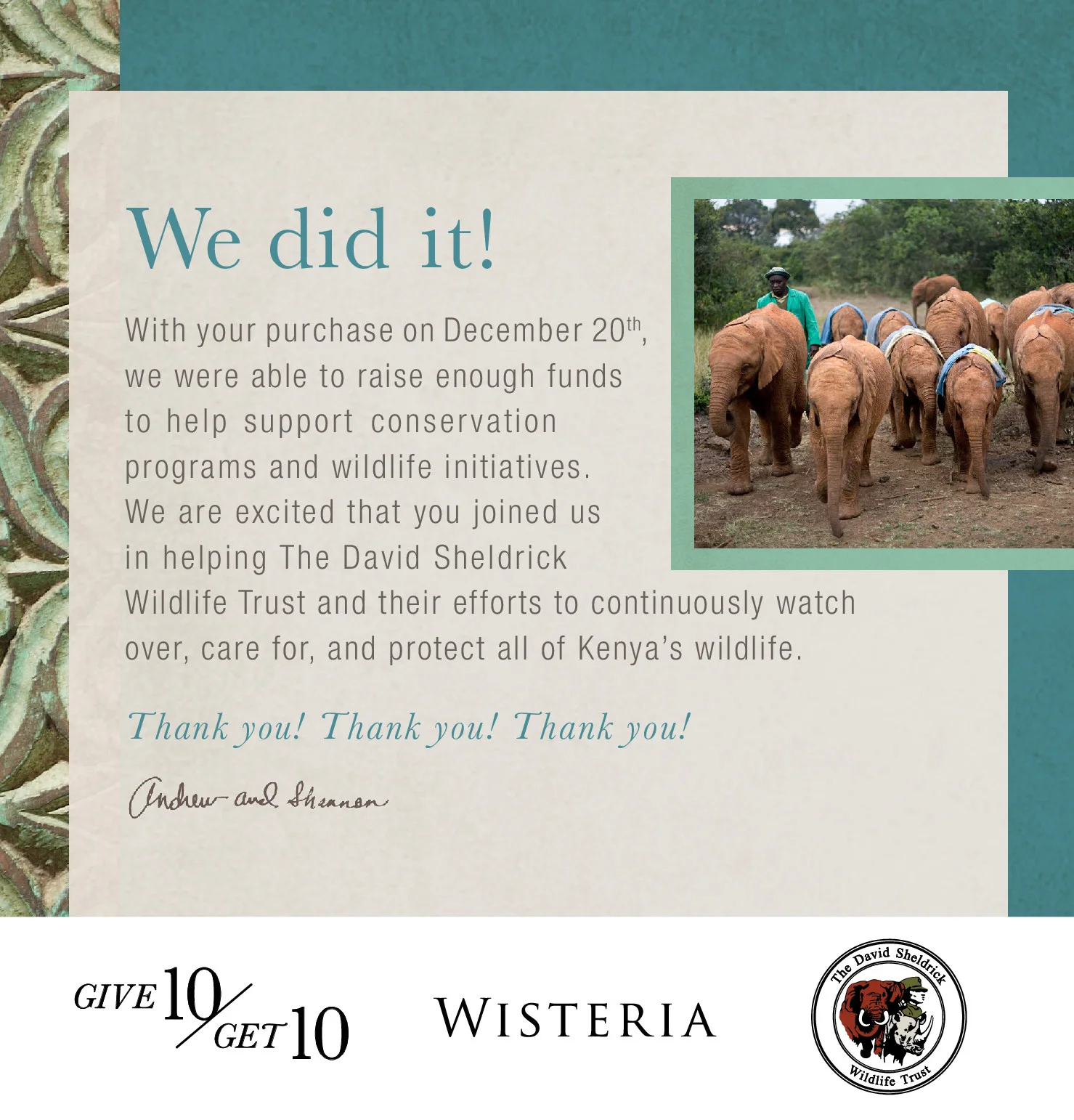 Sheldrick Wildlife Trust-Give 10 Get 10-Post.jpg