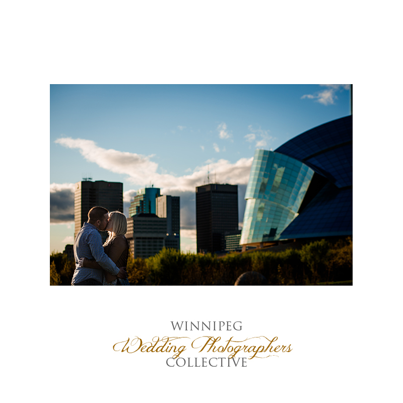 Engagement photos at The Forks in Winnipeg
