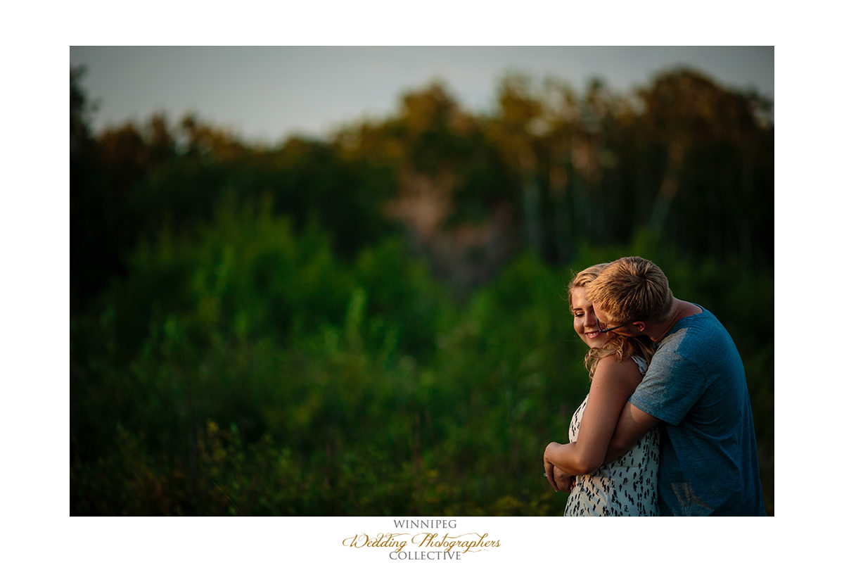 010_Country Sunset Lightning Engagement Shoot Winnipeg.jpg