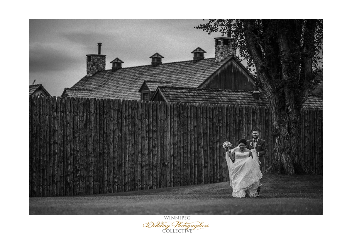 Fort Gibraltar Winnipeg wedding