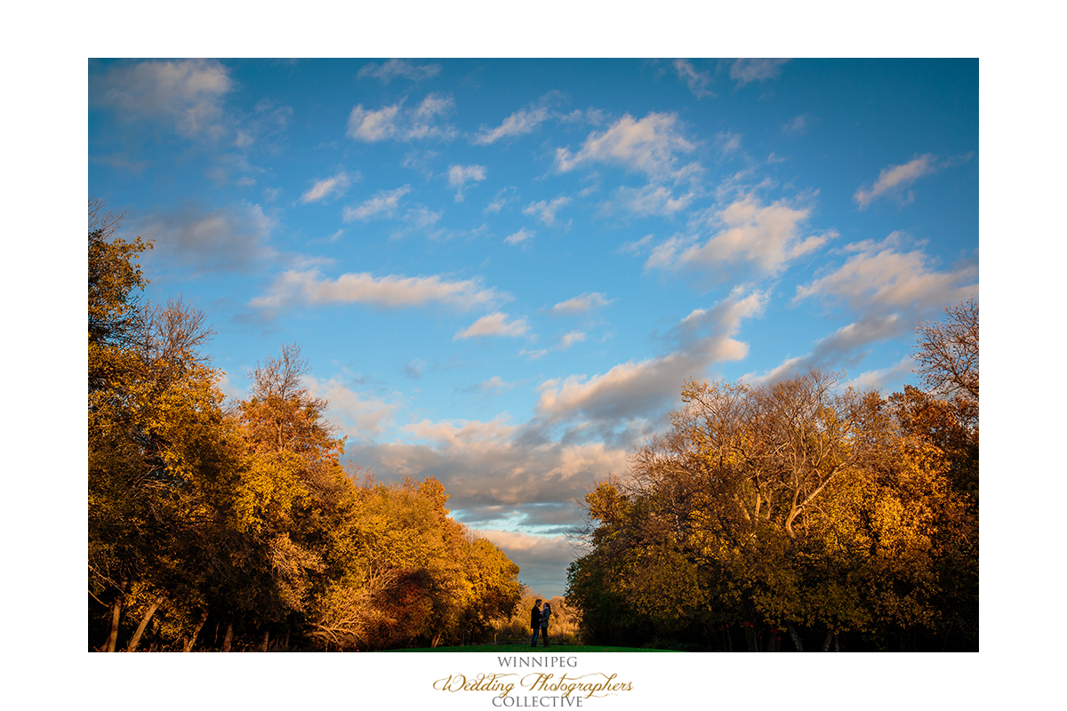 Winnipeg engagement photos Fall Colours
