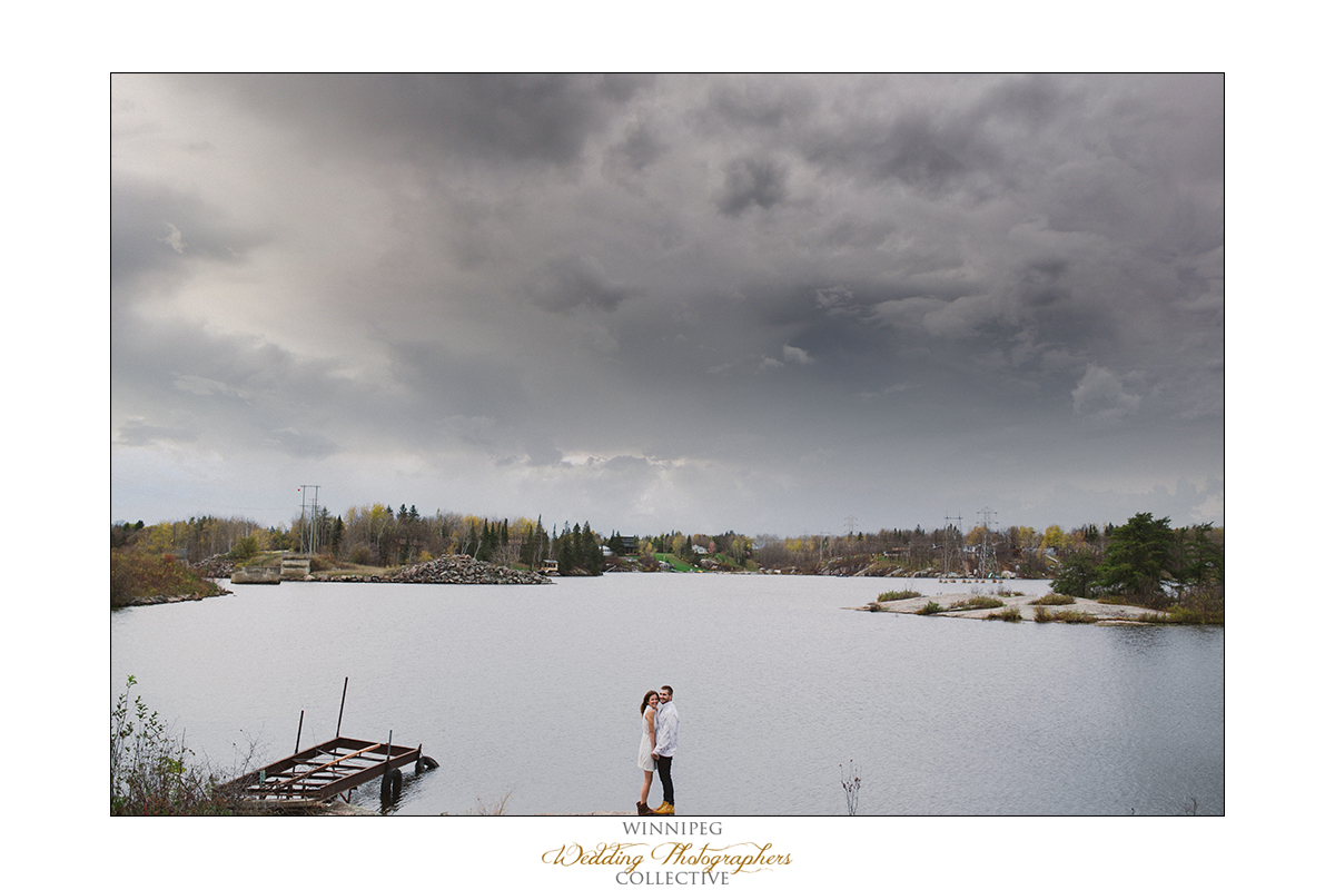 Lac du Bonnet Engagement photographer