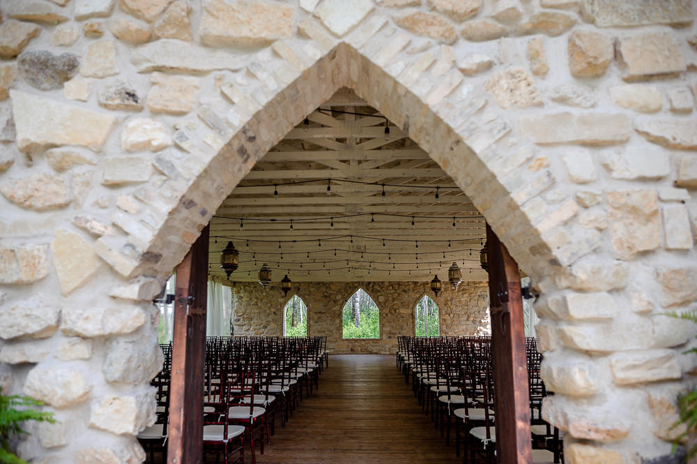 Intimate wedding at Cielo's Garden Manitoba