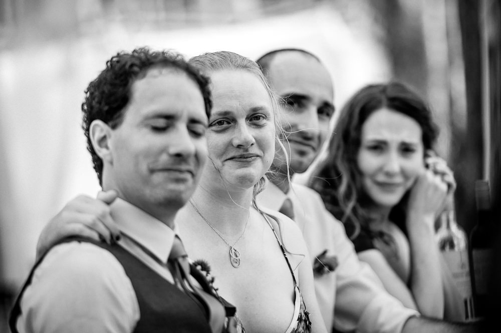Intimate wedding at Cielo's Garden Manitoba
