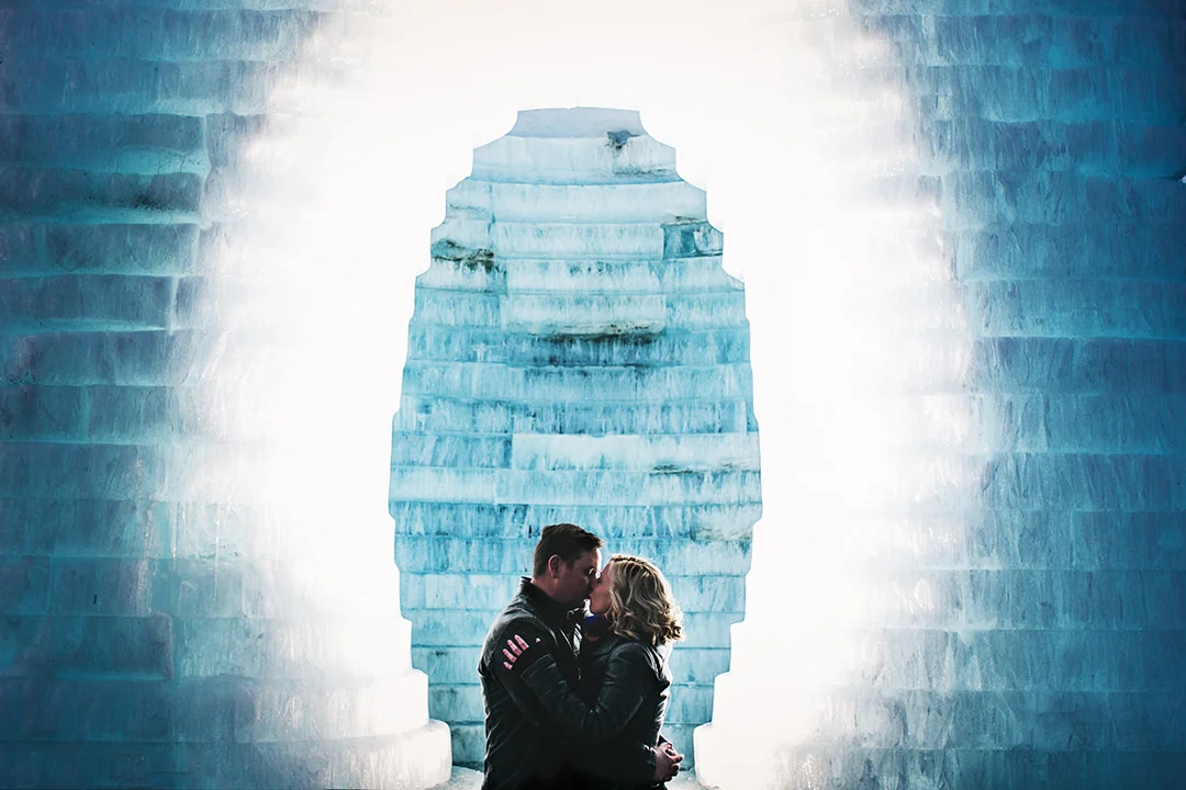 Engagement Photo at the Forks by Peggy