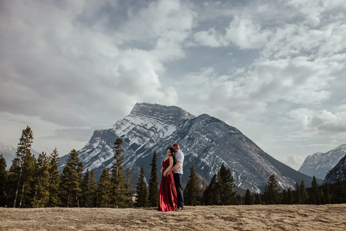 Pre wedding photos Banff National Park