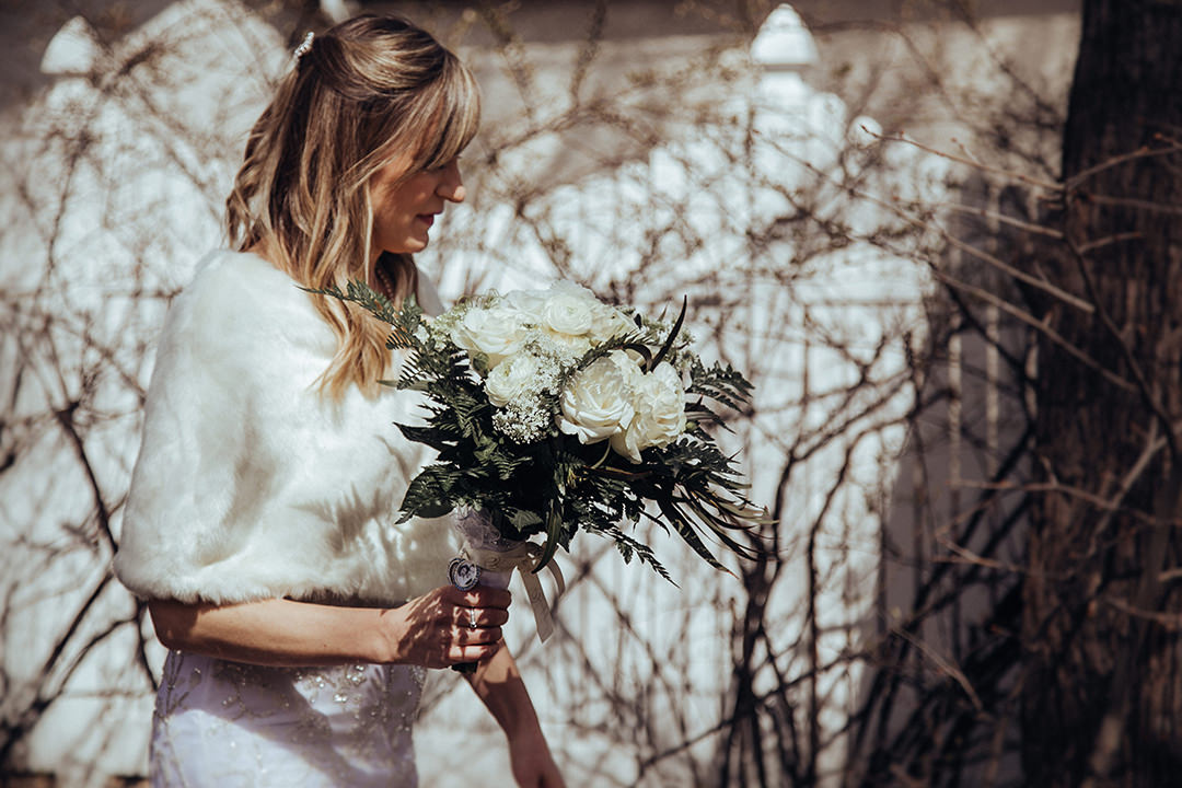 Winnipeg bride portrait