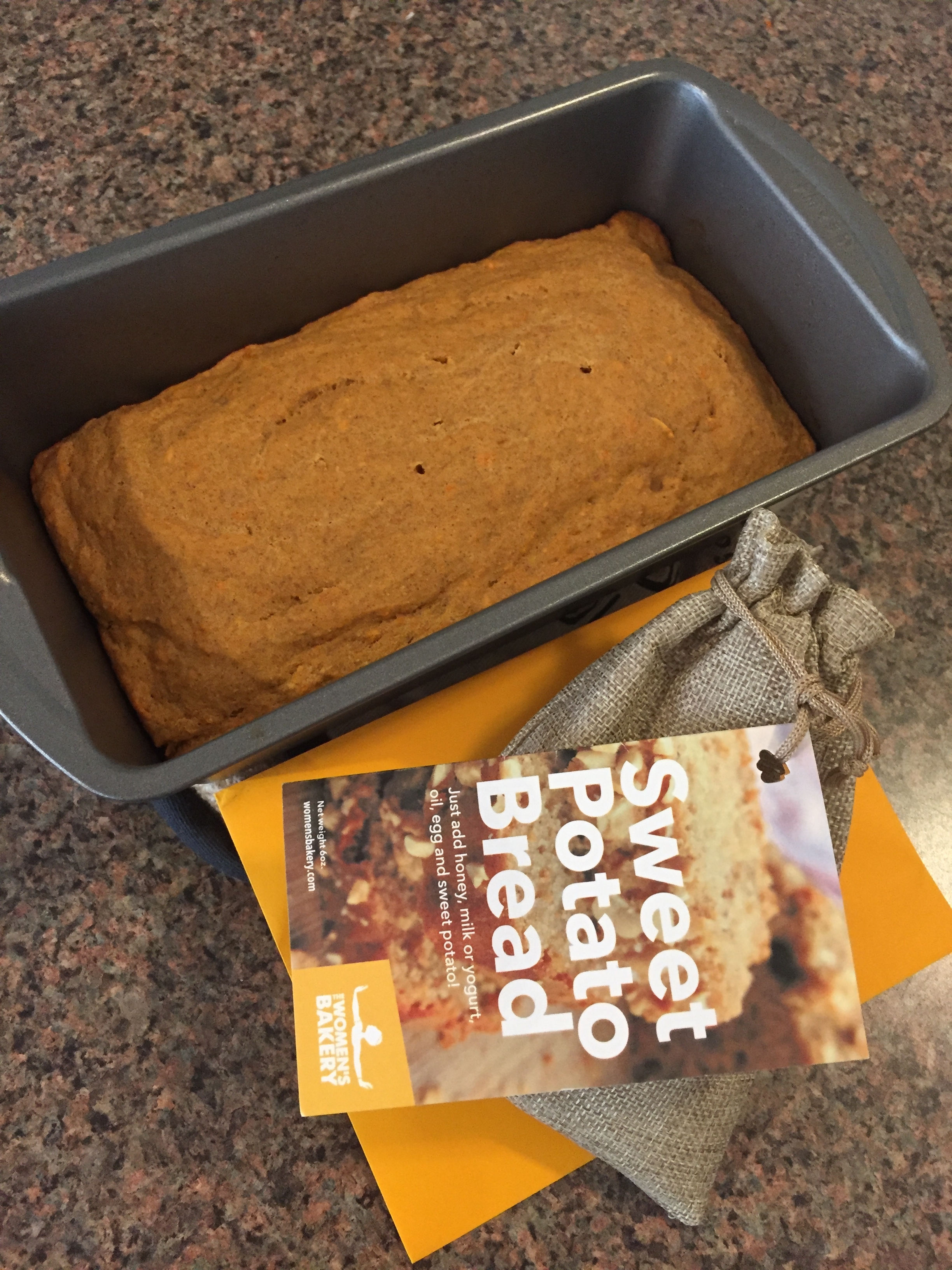 TWB friend, Zach Verwey , tested the bread and used microwavable sweet potatoes. This kind of innovation is exactly what we hoped to see in the market testing phase.
