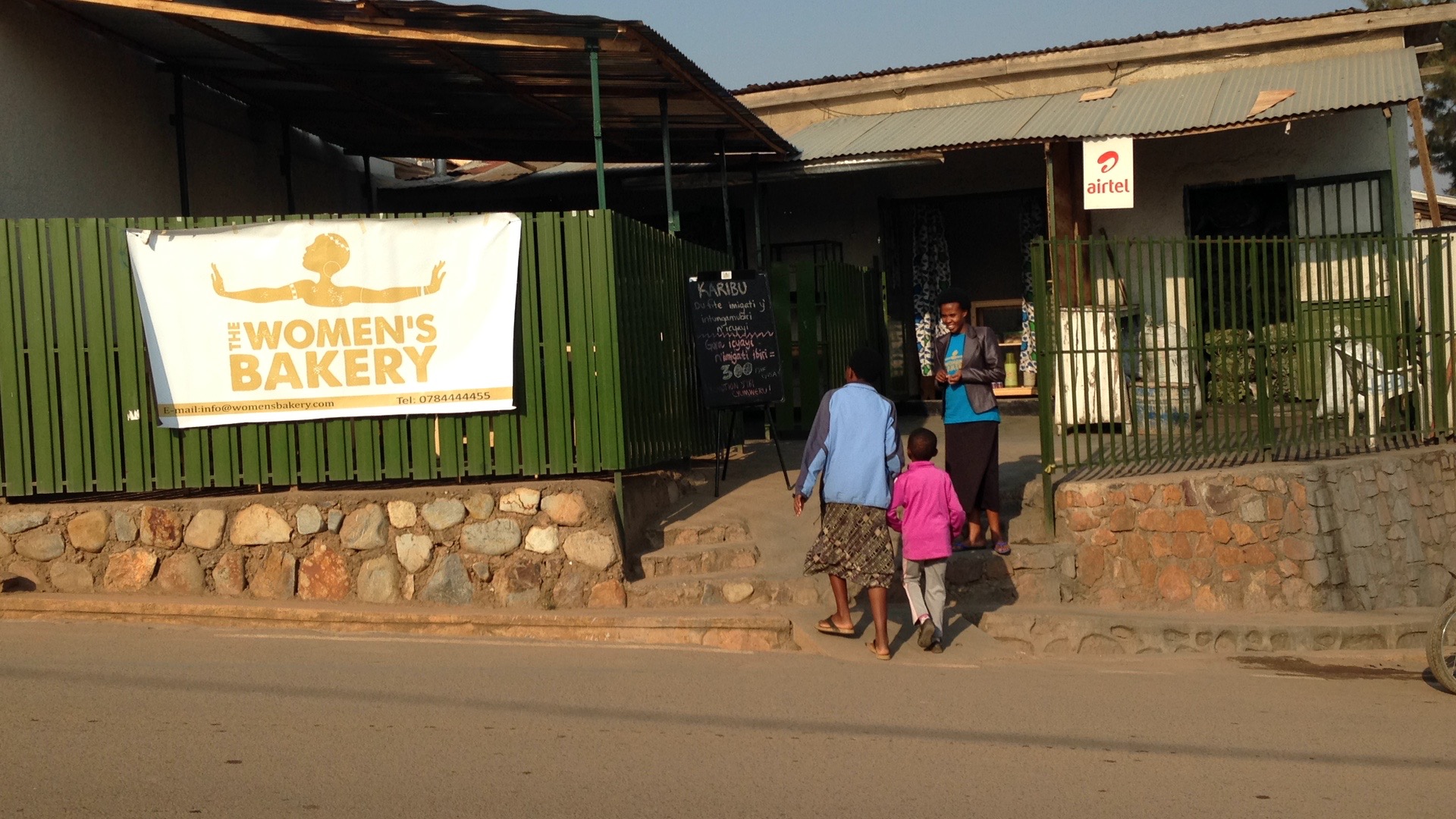 The first site for TWB's Kigali Bakery, 2016.