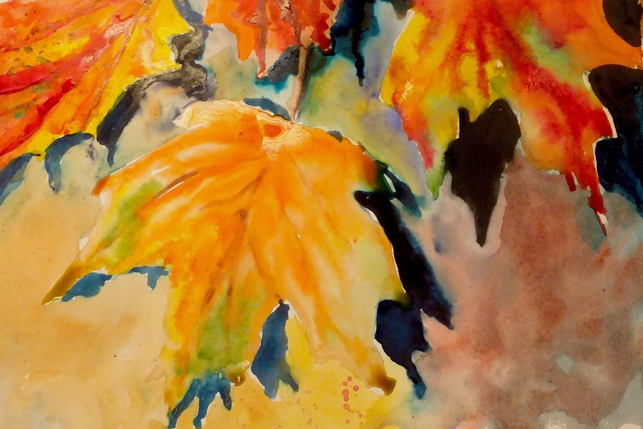marilynne bradley, autumn leaves