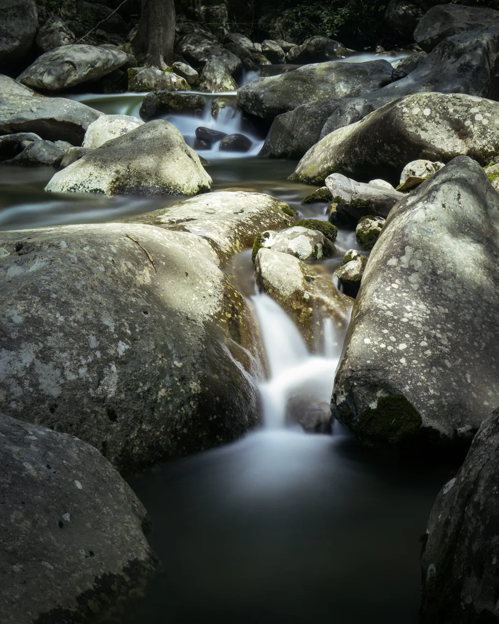 isaac richardson, smoky mountains cascade