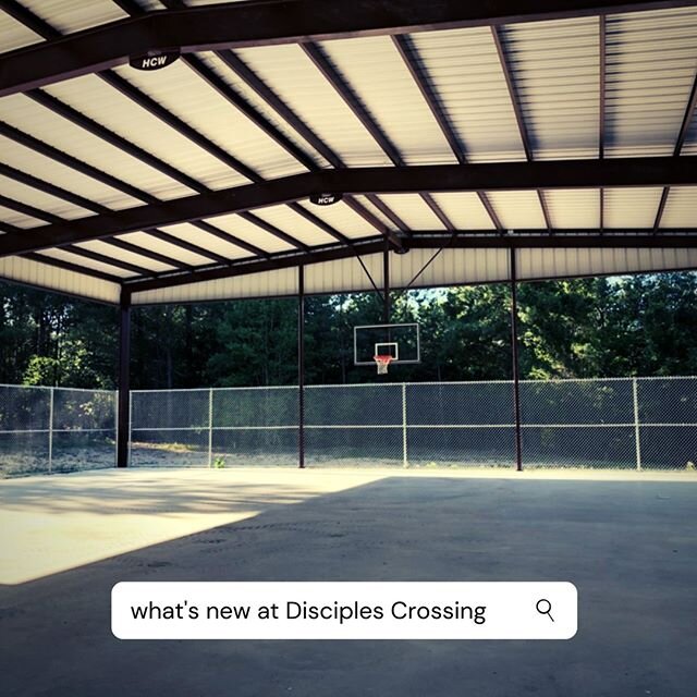 Who else can't wait to utilize this awesome new basketball court at camp? 🙋&zwj;♀️ We are excited about the possibilities this creates for programming, free time, &amp; outdoor meeting space!
#AthensTXAmen #BasketballCourt #NewCourtWhoDis