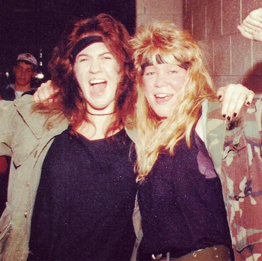 Kendra and Kelly. Halloween Dance.