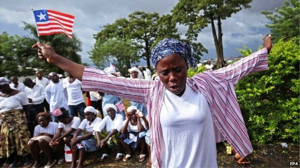 Charity organization Medecins Sans Frontiers confirms that the number of new Ebola cases in Liberia has declined. Source: BBC.