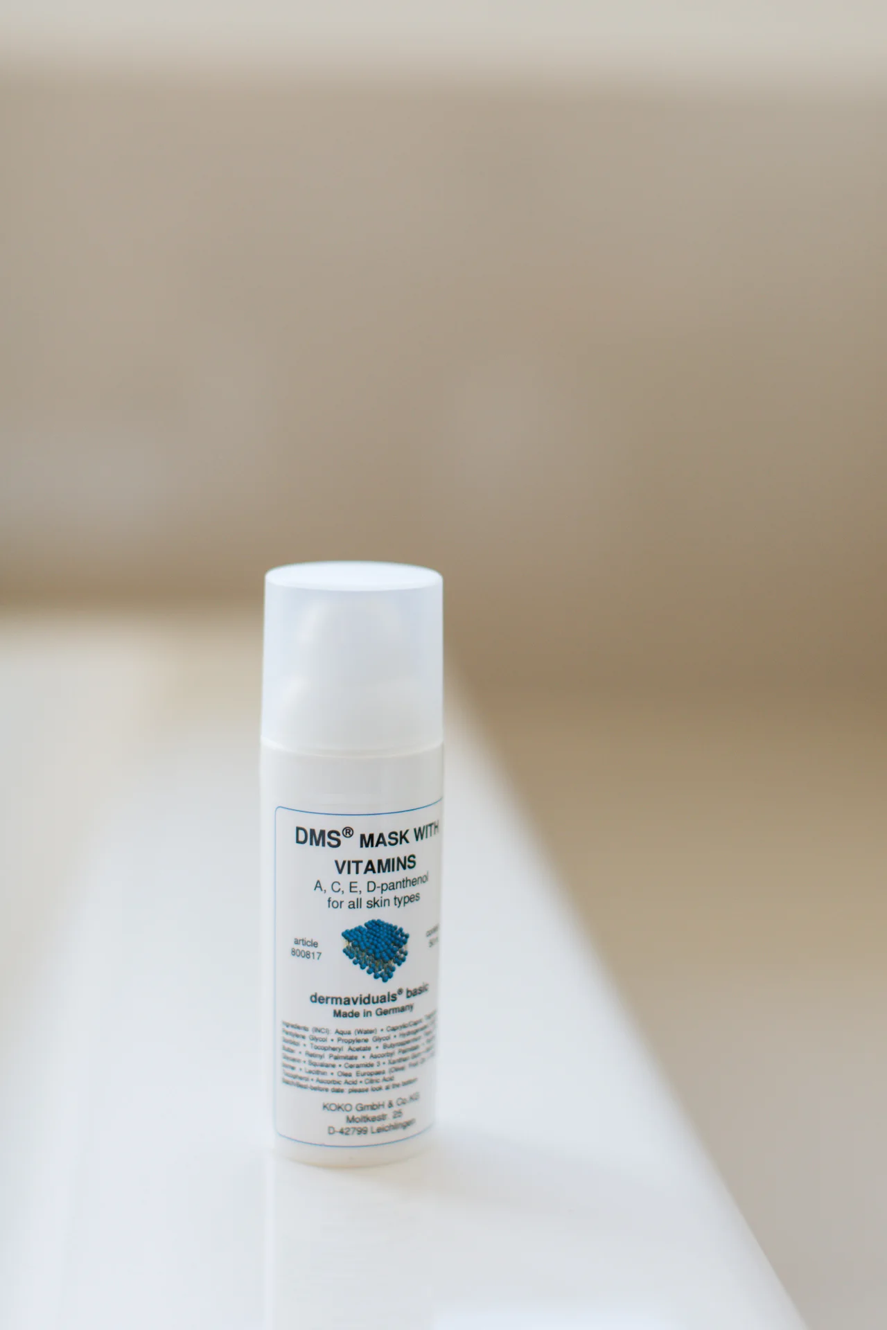 dermaviduals DMS Mask with Vitamins, $99