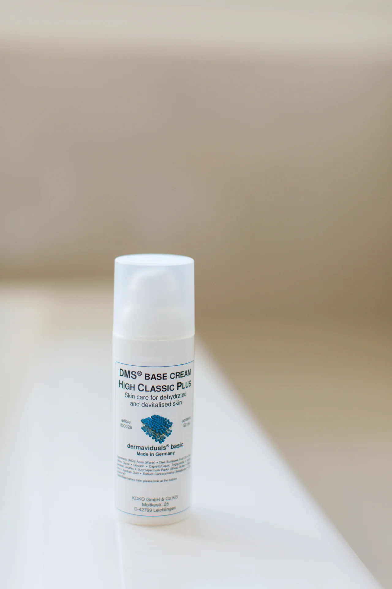 dermaviduals Base Cream High Classic Plus, $99