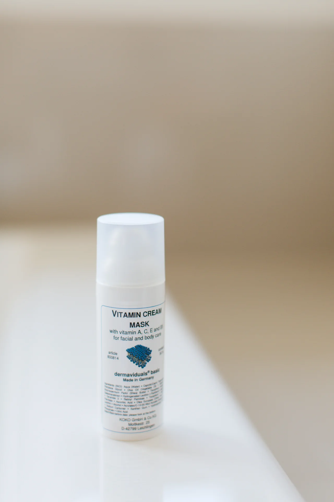 dermaviduals Vitamin Cream Mask, $99