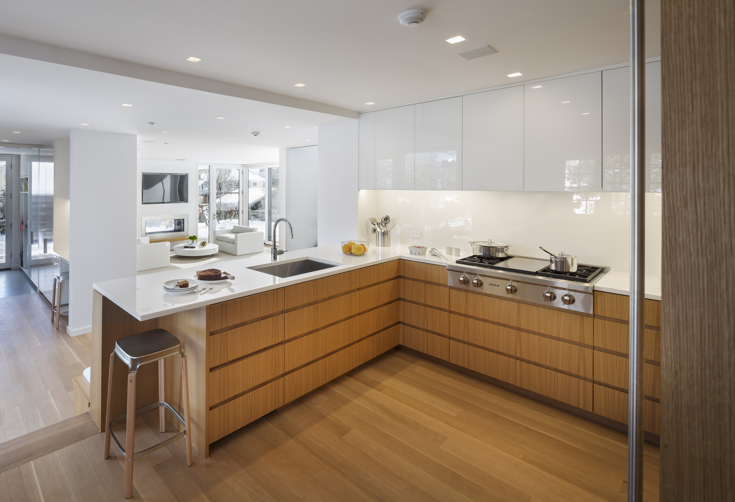 beautiful clean open modern luxury kitchen